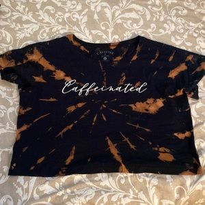 Caffeine kilo crop top